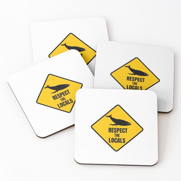 Item preview, Respect the Locals - Whales designed and sold by KarolinaPaz.