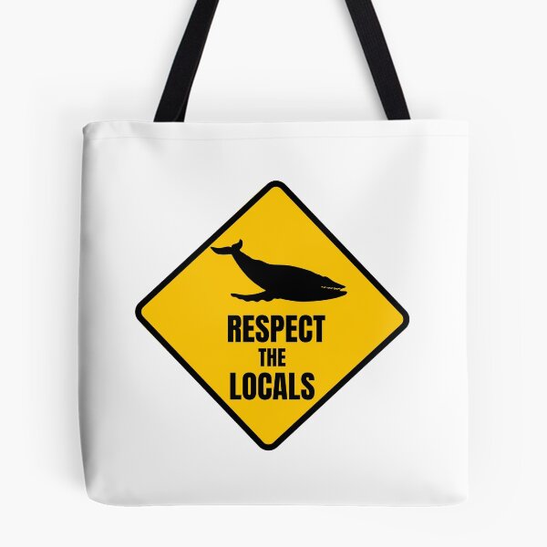 Item preview, Respect the Locals - Whales designed and sold by KarolinaPaz.