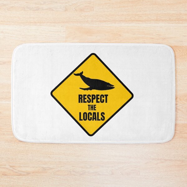 Item preview, Respect the Locals - Whales designed and sold by KarolinaPaz.