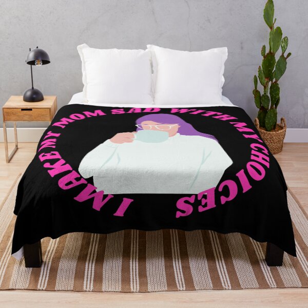 Item preview, I Make My Mom Sad With My Choices (Pink Text) designed and sold by Highon444.