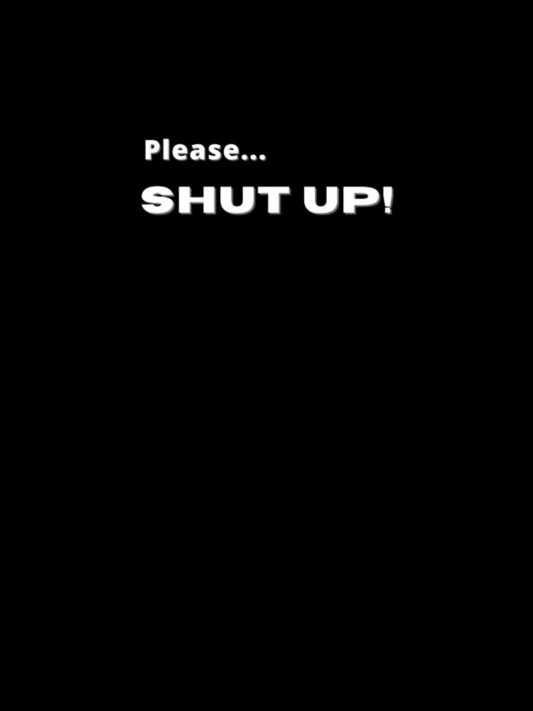 Thumbnail 4 of 4, iPhone Case, Please stop talking designed and sold by Roxdesigns.