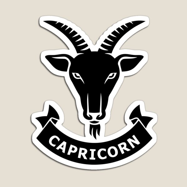 Item preview, A zodiac sign test - CAPRICORN AF Sticker   designed and sold by infinitytrade.