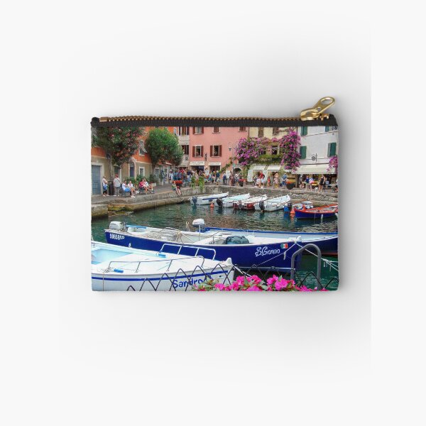 Item preview, Boats in the Marina in Limone, Lake Garda, Italy designed and sold by GillyMc.