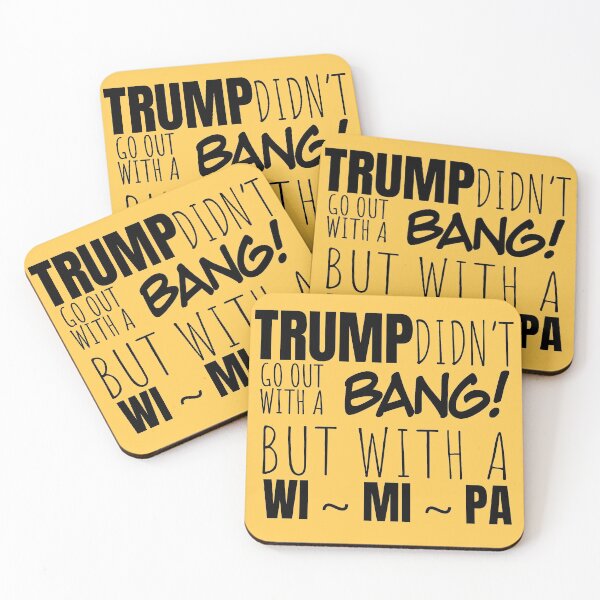 Item preview, Trump Didn't Go Out With A Bang But With A Wi-Mi-Pa designed and sold by qitrechio.