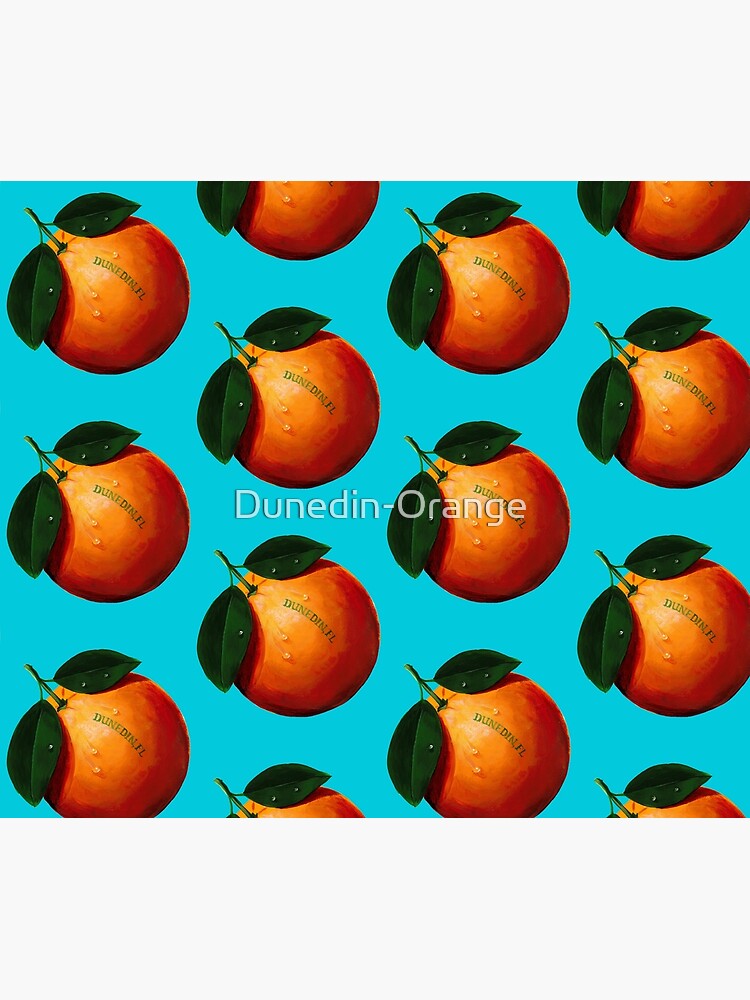 Steve Spathelf Original Dunedin Florida Orange Tapestry sold by Ejike
