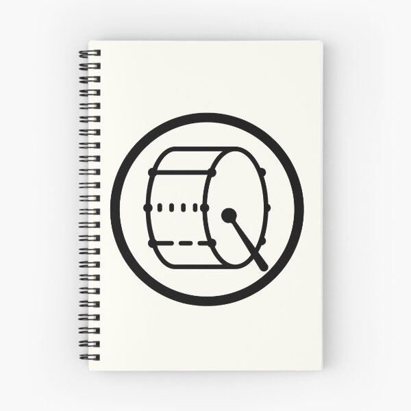 Item preview, Bass Drum Drumline Band Logo - black designed and sold by MixedBagMerch.