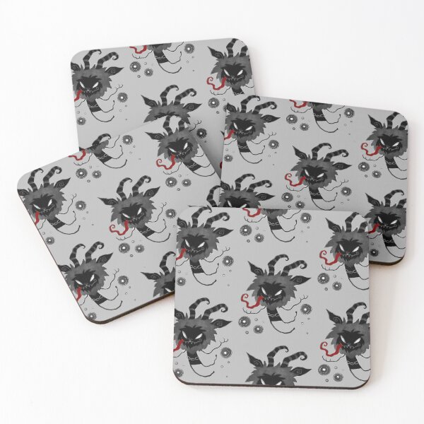 Item preview, "Little Krampus" Germanic Folklore Monster Pattern Cutout designed and sold by meljenart.