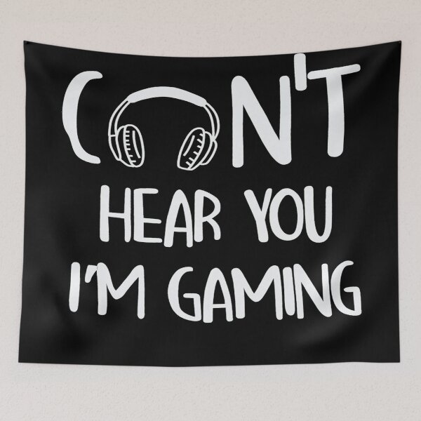 Item preview, Funny Gamer Gift Headset Can't Hear You I'm Gaming  designed and sold by MillanMarketing.