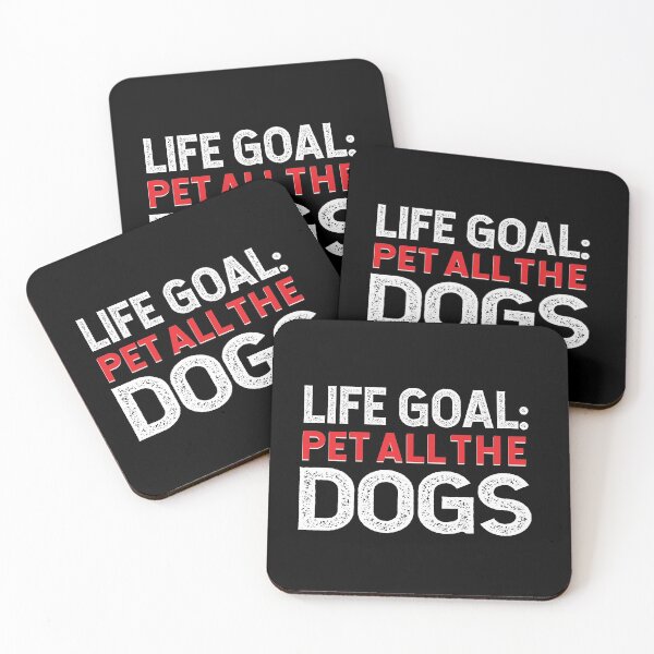 Item preview, Life Goal: Pet All the Dogs  designed and sold by ART-SOUF.