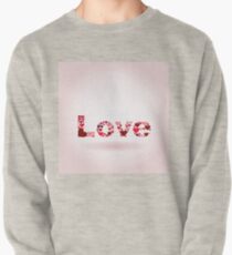 Inscription love Pullover