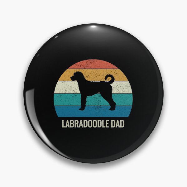 Item preview, Labradoodle Dad Vintage Retro designed and sold by EstelleStar.