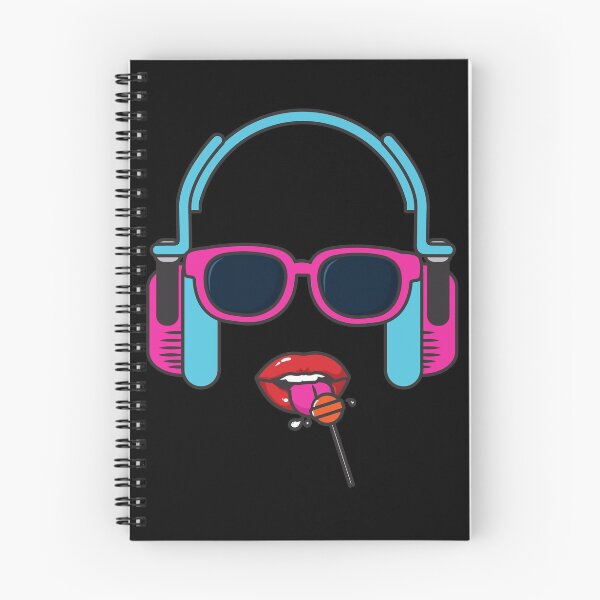 Item preview, sexy mouth sucking a lollipop while listening to music designed and sold by Martin-bivert.