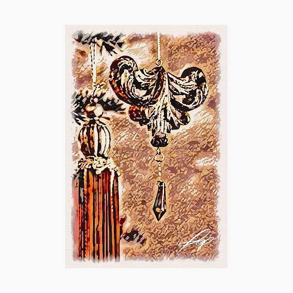 Item preview, Baroque Christmas Tree Ornaments designed and sold by Christine Sternfels.