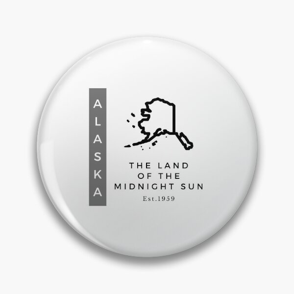 Item preview, Minimalist US State Design - Alaska designed and sold by Gabriella Flores.