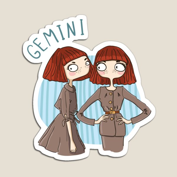 Item preview, A zodiac sign test - GEMINI AF Stickers designed and sold by infinitytrade.