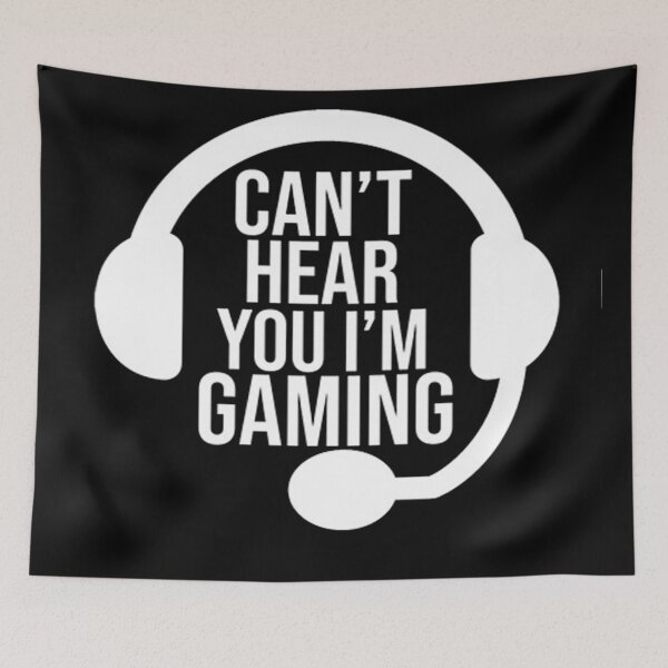 Item preview, Funny Gamer Gift Headset Can't Hear You I'm Gaming  designed and sold by MillanMarketing.