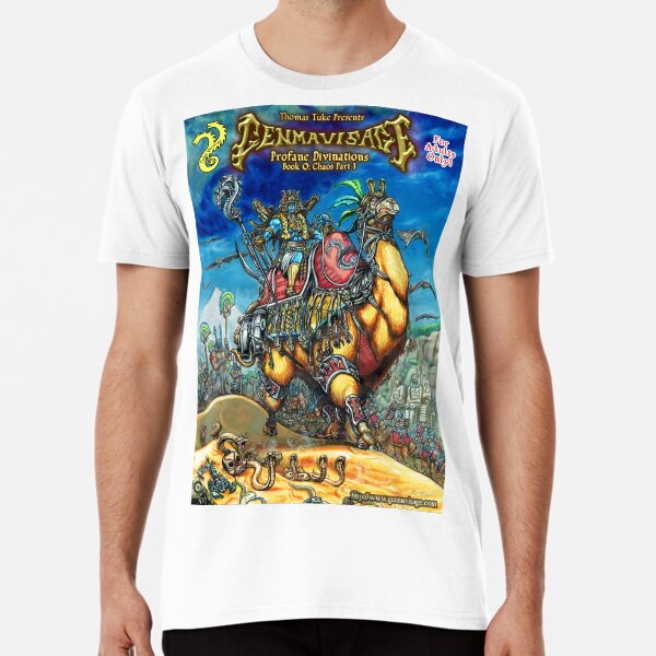 Genma Visage Book 0 Chaos Part 1: Profane Divinations Front Cover Premium T-Shirt