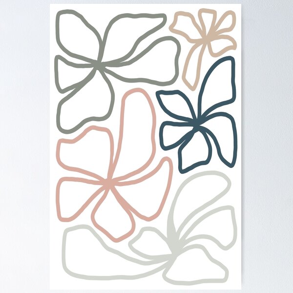 Item preview, Edgy Cute Hollow Flowers designed and sold by juvenilepeace.