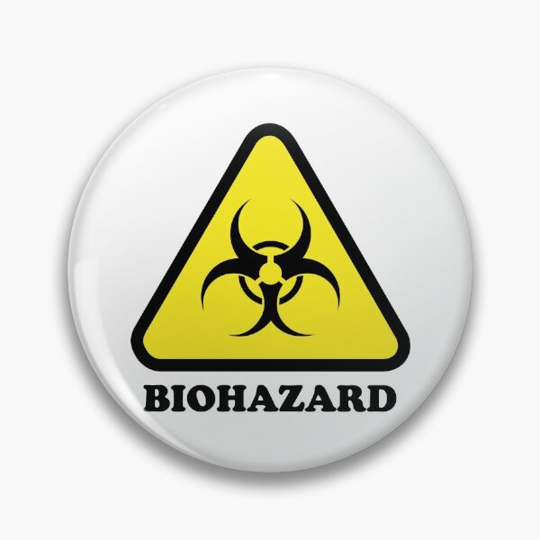 Item preview, Biohazard Warning Sign designed and sold by harrizon.