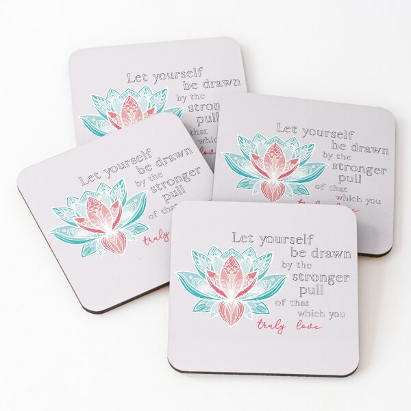 Item preview, Let yourself be drawn by the stronger pull of that which you truly love. designed and sold by squishyrainbow.