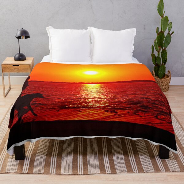 Item preview, Man & Beast at Sunset II designed and sold by DonnaM.