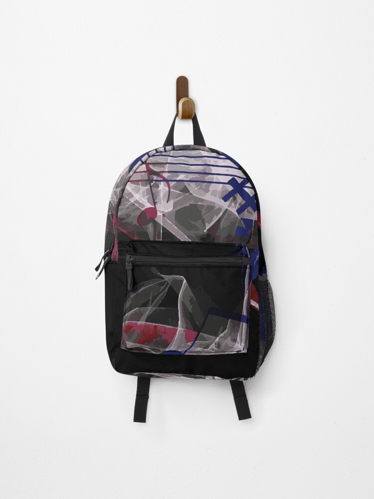 Thumbnail 1 of 3, Backpack, Colorful Music Pattern designed and sold by Rell1970.