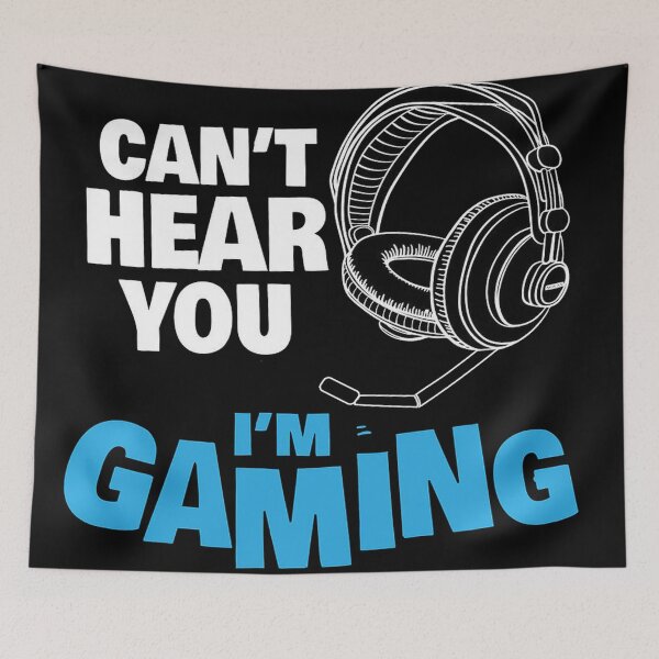 Item preview, Funny Gamer Gift Headset Can't Hear You I'm Gaming  designed and sold by MillanMarketing.