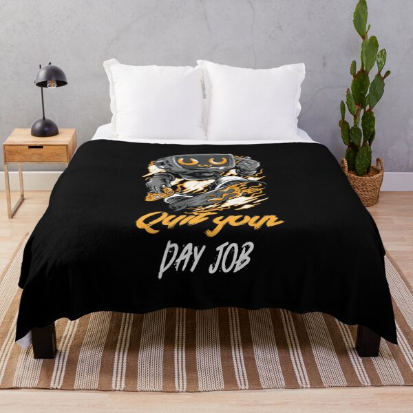 Item preview, You Hate Your Job? Quit Your Day Job  designed and sold by PrintBrint.
