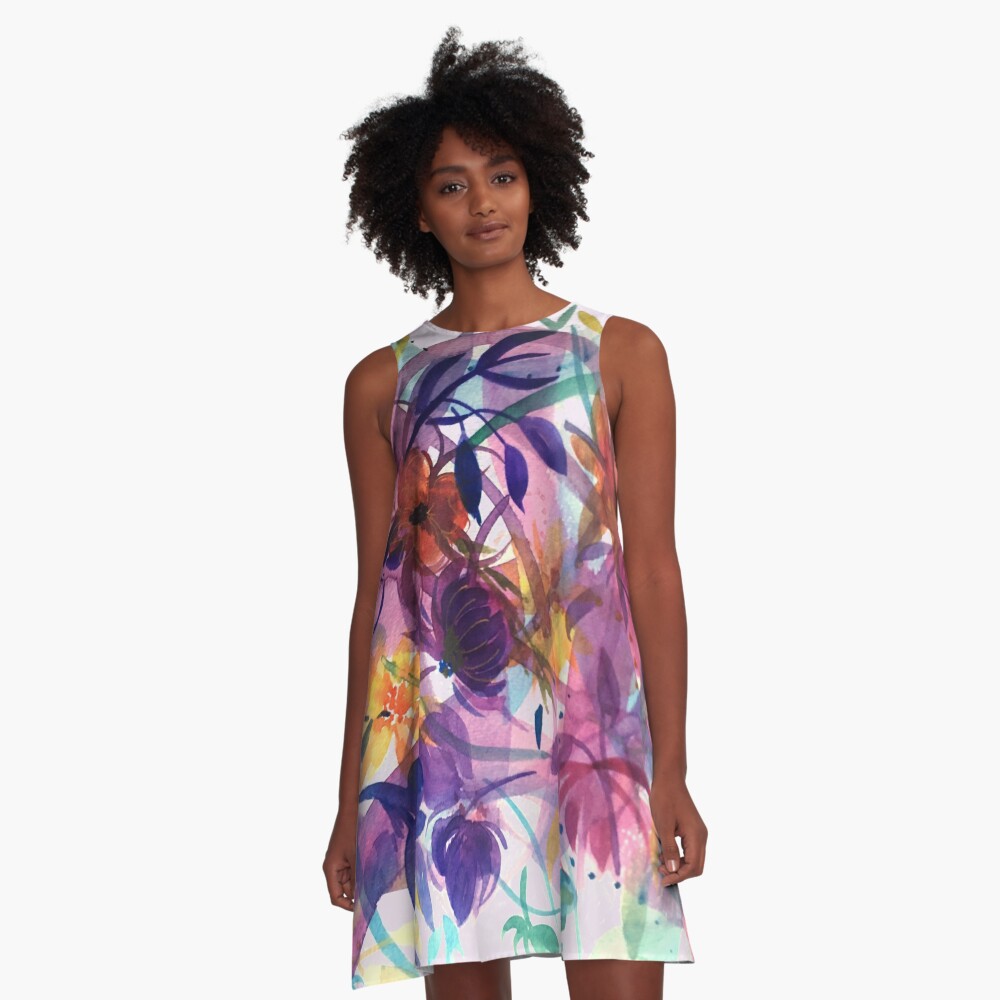 Item preview, A-Line Dress designed and sold by rb-angiempaints.