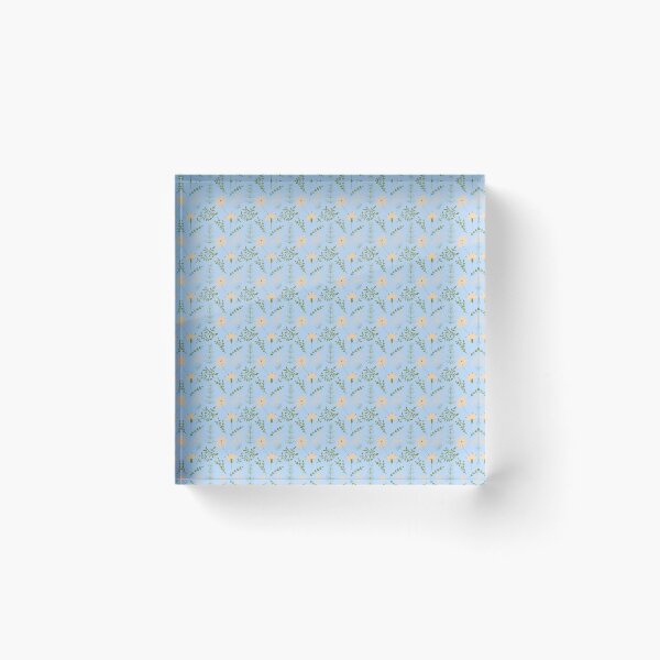 Item preview, blue beautiful flowers designed and sold by Silky Diamond.