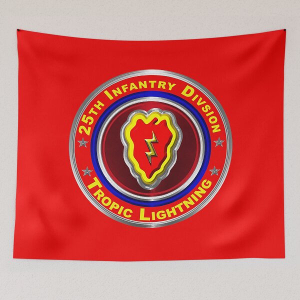 Item preview, 25th Infantry Division “Tropic Lighting” designed and sold by SoldierAlways.