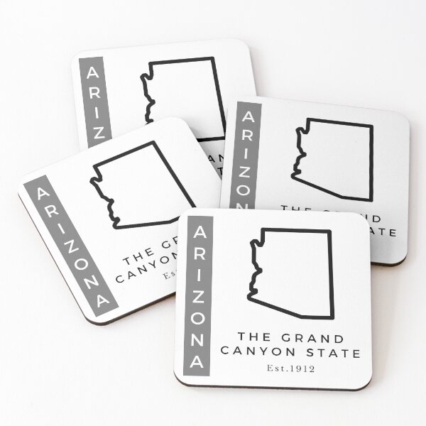Item preview, Minimalist US State Design - Arizona designed and sold by Gabriella Flores.