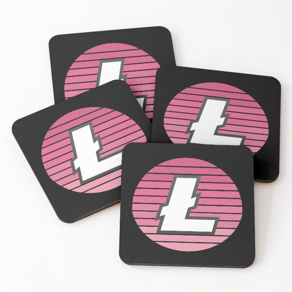 Item preview, Litecoin Pink Sunset  designed and sold by Bitcoin-Fashion.