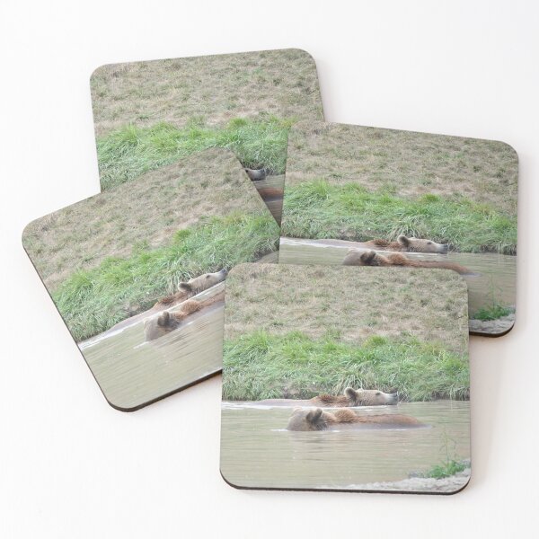 Item preview, Swimming Brown Bears designed and sold by Tamara McDonnell.