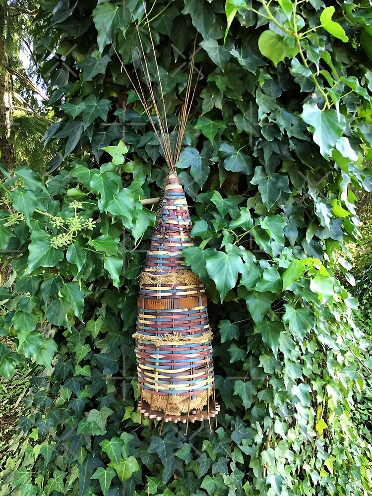 "Ivy Vine and Basket Weaving" Poster by WeepingGrove Redbubble