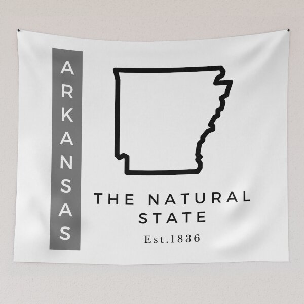 Item preview, Minimalist US State Design - Arkansas designed and sold by Gabriella Flores.