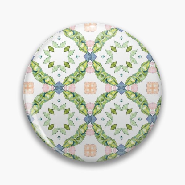 Item preview,  Watercolor Floral Pattern Tile graphic  designed and sold by Openspace2020.