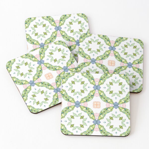Item preview,  Watercolor Floral Pattern Tile graphic  designed and sold by Openspace2020.