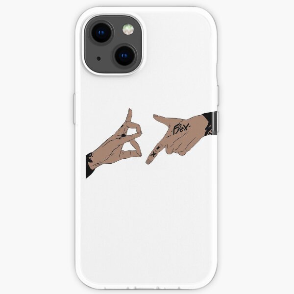 187 handzeichen deutschrap geste iPhone Flexible Hülle