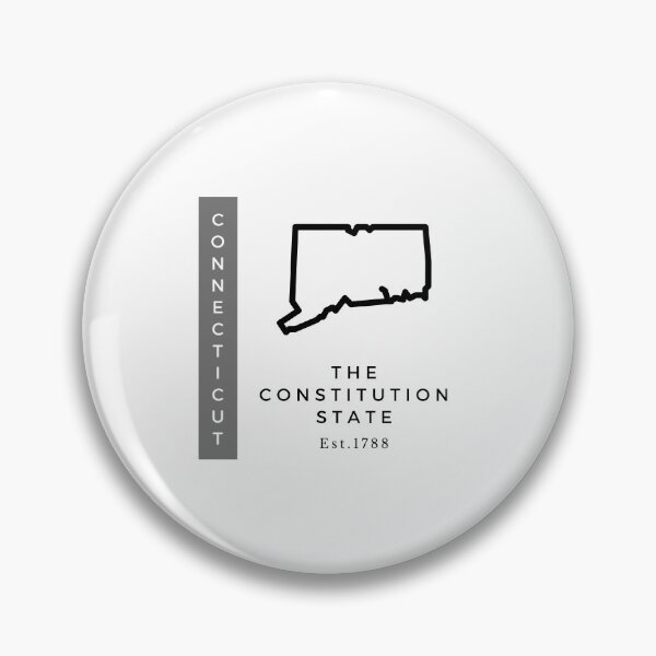 Item preview, Minimalist US State Design - Connecticut designed and sold by Gabriella Flores.