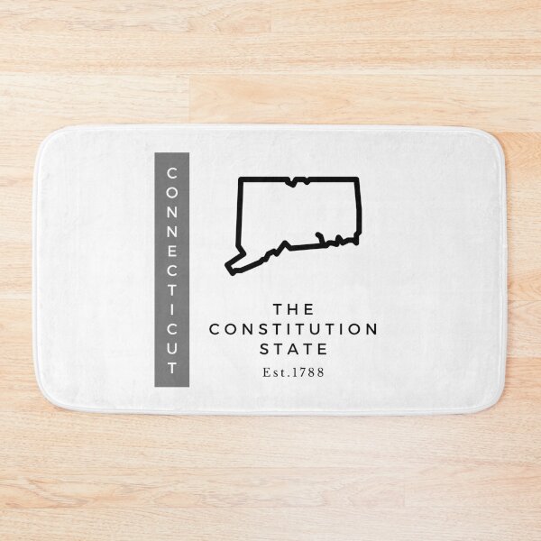 Item preview, Minimalist US State Design - Connecticut designed and sold by Gabriella Flores.