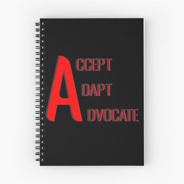 Item preview,  Acccept Adapt Advocate, 3 A's designed and sold by all-quotes.