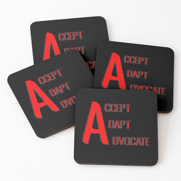 Item preview,  Acccept Adapt Advocate, 3 A's designed and sold by all-quotes.