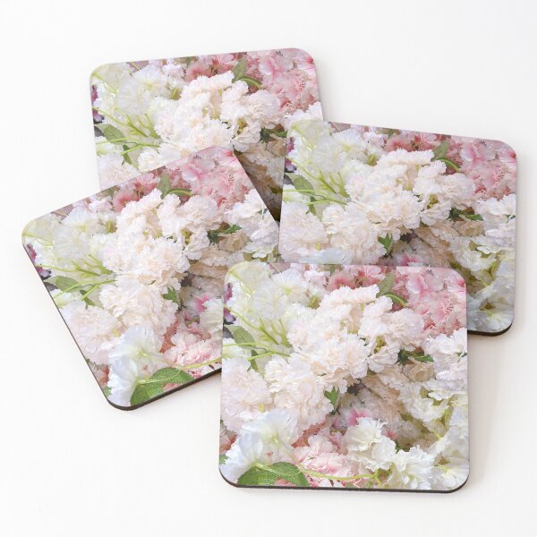 Item preview, delicate pastel pink flowers designed and sold by Lilou-artem.