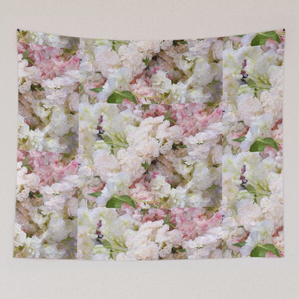 Item preview, delicate pastel pink flowers designed and sold by Lilou-artem.