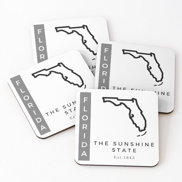 Item preview, Minimalist US State Design - Florida designed and sold by Gabriella Flores.