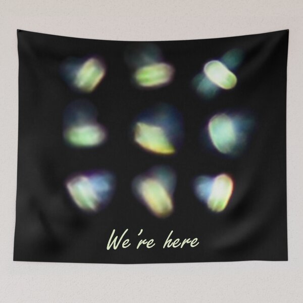 Item preview, 'We're here' by Cherished Lights designed and sold by CherishedLights.