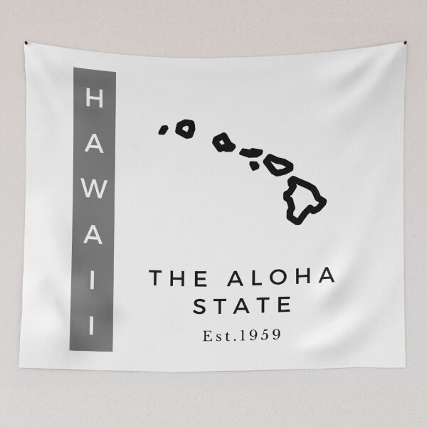 Item preview, Minimalist US State Design - Hawaii designed and sold by Gabriella Flores.