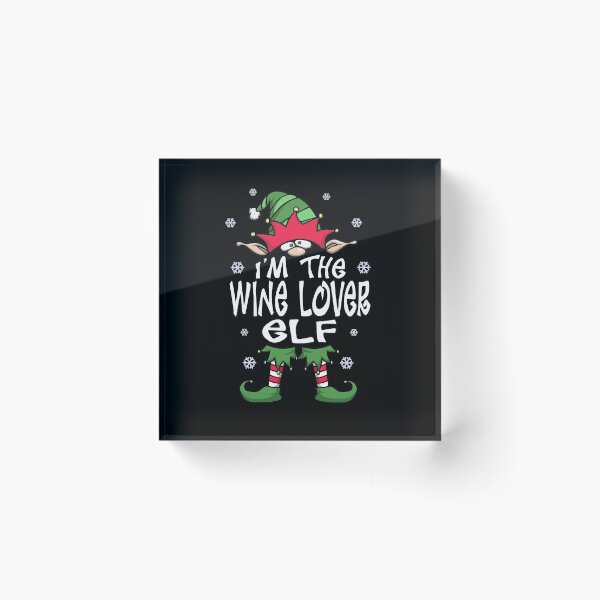 Item preview, I’m The Wine Lover Elf, Funny Wine Lover Christmas Gift designed and sold by T-minus.