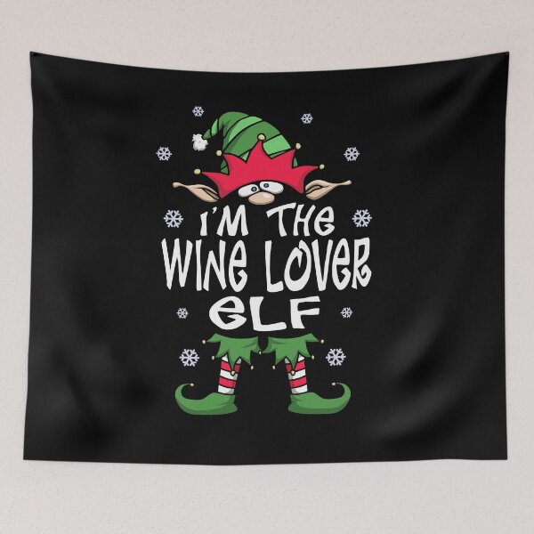 Item preview, I’m The Wine Lover Elf, Funny Wine Lover Christmas Gift designed and sold by T-minus.